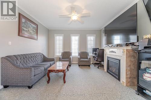 201 Eight Avenue, New Tecumseth, ON - Indoor Photo Showing Living Room With Fireplace