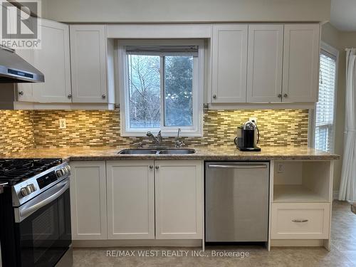 20 Kevi Crescent N, Richmond Hill, ON - Indoor Photo Showing Kitchen With Double Sink With Upgraded Kitchen