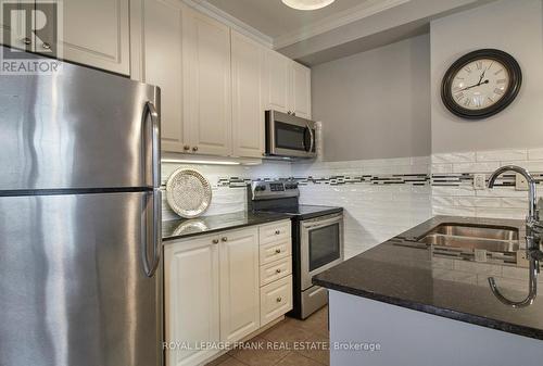 107 - 1 Sidney Lane, Clarington (Bowmanville), ON - Indoor Photo Showing Kitchen With Double Sink With Upgraded Kitchen