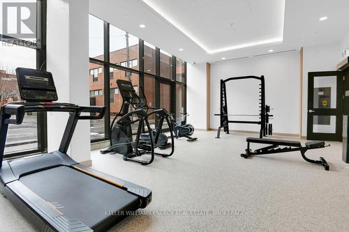 205 - 10 James Street, Ottawa, ON - Indoor Photo Showing Gym Room