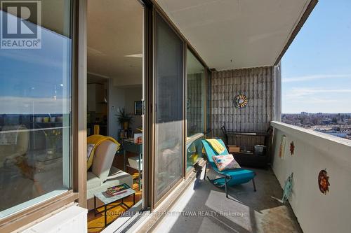 1707 - 2625 Regina Street, Ottawa, ON - Outdoor With Balcony With Exterior