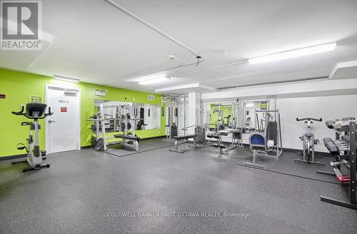 1707 - 2625 Regina Street, Ottawa, ON - Indoor Photo Showing Gym Room