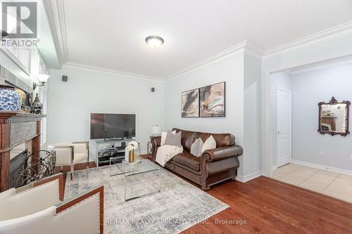 5 Saddler Avenue, Brampton, ON - Indoor Photo Showing Living Room With Fireplace