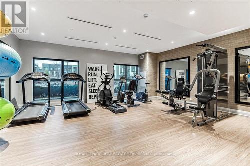 535 - 102 Grovewood Common, Oakville, ON - Indoor Photo Showing Gym Room