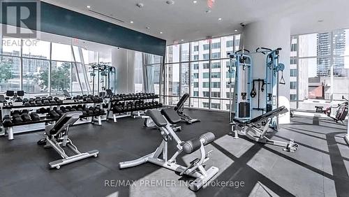 1411 - 1 Bloor Street E, Toronto, ON - Indoor Photo Showing Gym Room