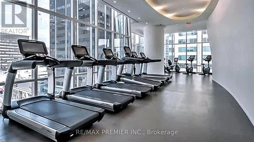 1411 - 1 Bloor Street E, Toronto, ON - Indoor Photo Showing Gym Room