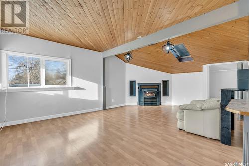 3628 Albert Street, Regina, SK - Indoor Photo Showing Living Room With Fireplace