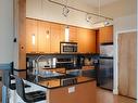 203-610 Johnson St, Victoria, BC  - Indoor Photo Showing Kitchen With Double Sink 