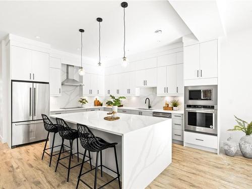 1311 Sandstone Lane, Langford, BC - Indoor Photo Showing Kitchen With Upgraded Kitchen