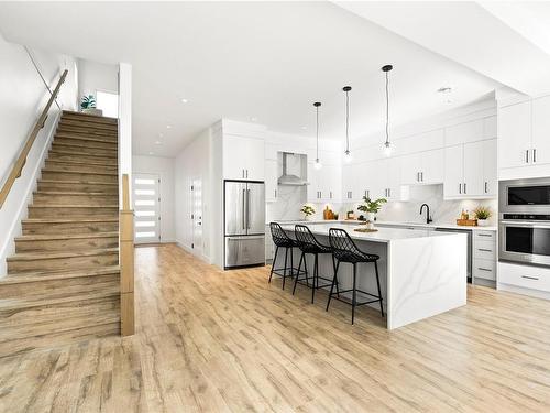 1311 Sandstone Lane, Langford, BC - Indoor Photo Showing Kitchen With Upgraded Kitchen