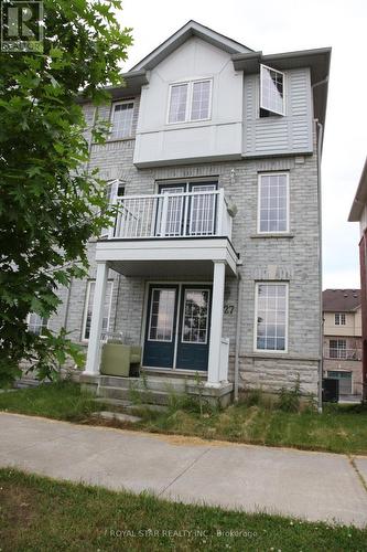 527 Rossland Road E, Ajax, ON - Outdoor With Balcony With Facade