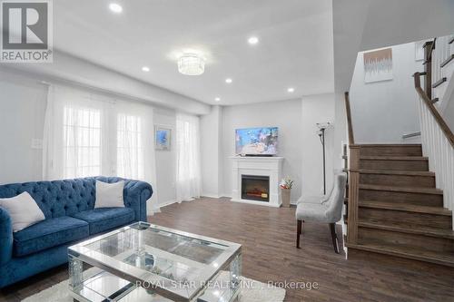 527 Rossland Road E, Ajax, ON - Indoor Photo Showing Living Room With Fireplace