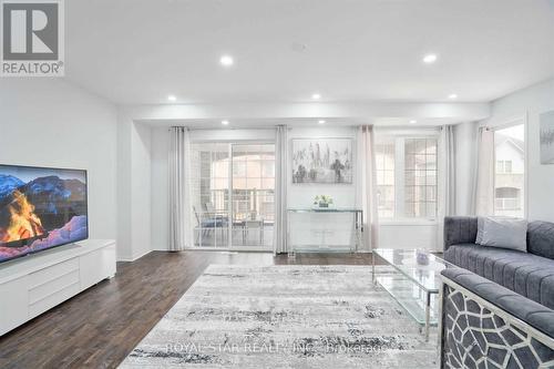 527 Rossland Road E, Ajax, ON - Indoor Photo Showing Living Room With Fireplace