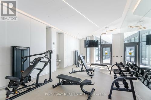 1404 - 3883 Quartz Road, Mississauga, ON - Indoor Photo Showing Gym Room