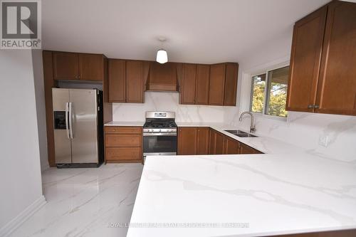 445 Willis Drive, Oakville, ON - Indoor Photo Showing Kitchen With Double Sink