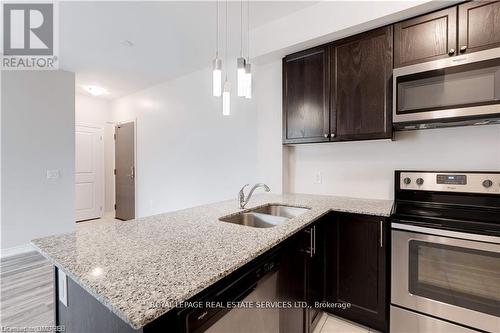 205 - 2388 Khalsa Gate, Oakville, ON - Indoor Photo Showing Kitchen With Double Sink With Upgraded Kitchen