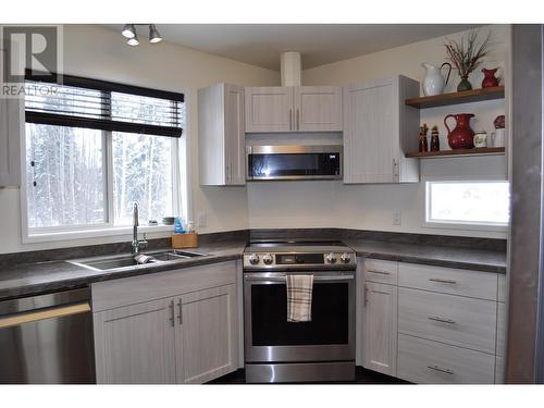 7082 16 Highway, Smithers, BC - Indoor Photo Showing Kitchen With Double Sink