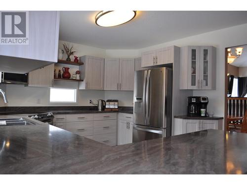 7082 16 Highway, Smithers, BC - Indoor Photo Showing Kitchen With Double Sink