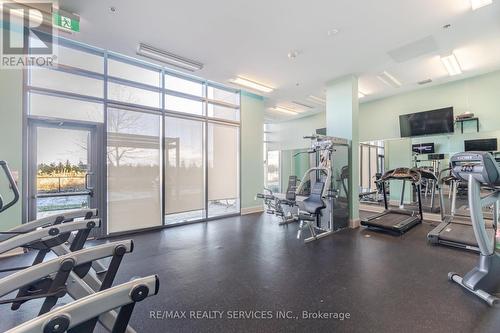 508 - 45 Yorkland Boulevard, Brampton, ON - Indoor Photo Showing Gym Room