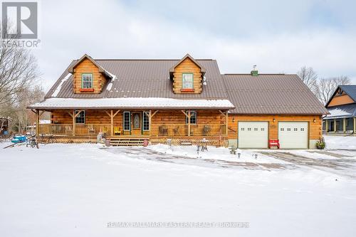 3404 Base Line, Otonabee-South Monaghan, ON - Outdoor With Deck Patio Veranda