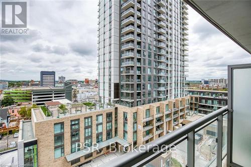 806 - 85 Duke Street W, Kitchener, ON - Outdoor With Balcony