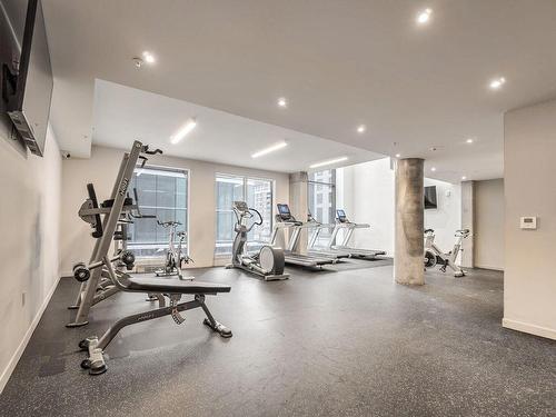 Salle d'exercice - 833-1485 Rue Des Bassins, Montréal (Le Sud-Ouest), QC - Indoor Photo Showing Gym Room