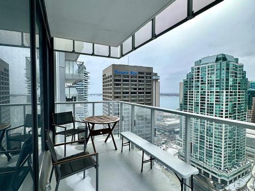 2404-28 Freeland St, Toronto, ON - Outdoor With Balcony With View With Exterior