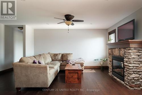 1188 Connaught Drive, Smith-Ennismore-Lakefield, ON - Indoor Photo Showing Living Room With Fireplace