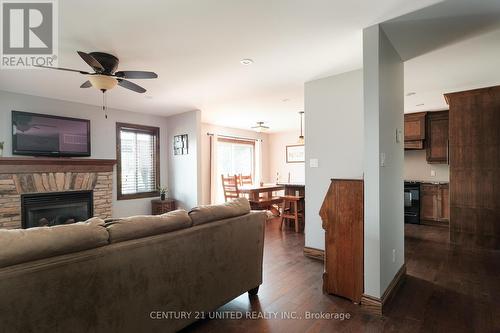 1188 Connaught Drive, Smith-Ennismore-Lakefield, ON - Indoor Photo Showing Living Room With Fireplace