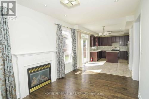 20 Cragg Crescent, Ajax, ON - Indoor Photo Showing Living Room With Fireplace