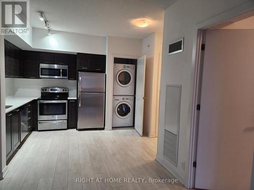 2205 - 2200 Lake Shore Boulevard W, Toronto (Mimico), ON - Indoor Photo Showing Kitchen With Stainless Steel Kitchen