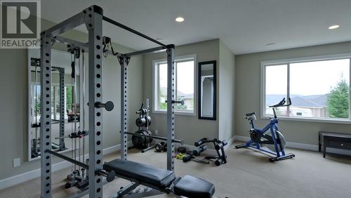 3087 Sageview Road, West Kelowna, BC - Indoor Photo Showing Gym Room