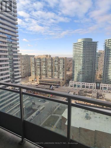 1609 - 18 Holmes Avenue, Toronto, ON - Outdoor With Balcony With View