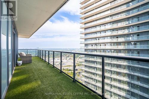 3808 - 56 Annie Craig Drive, Toronto, ON - Outdoor With Balcony With Exterior