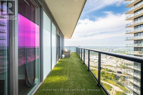 3808 - 56 Annie Craig Drive, Toronto, ON - Outdoor With Balcony With View With Exterior