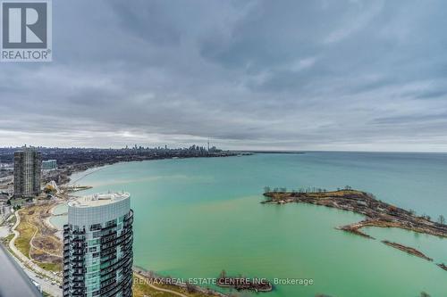 3808 - 56 Annie Craig Drive, Toronto, ON - Outdoor With Body Of Water With View