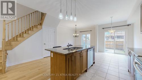 76 Wimbledon Court, Whitby, ON - Indoor Photo Showing Kitchen With Double Sink