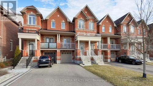 76 Wimbledon Court, Whitby, ON - Outdoor With Balcony With Facade