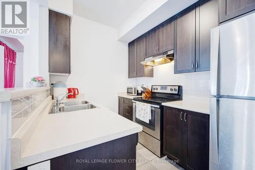 171 - 250 Sunny Meadow Boulevard, Brampton, ON - Indoor Photo Showing Kitchen With Stainless Steel Kitchen With Double Sink With Upgraded Kitchen