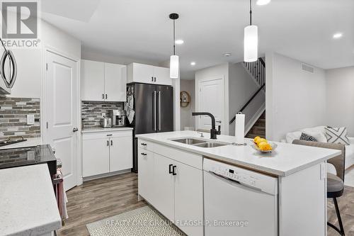 1176 Kamloops Street, Windsor, ON - Indoor Photo Showing Kitchen With Double Sink