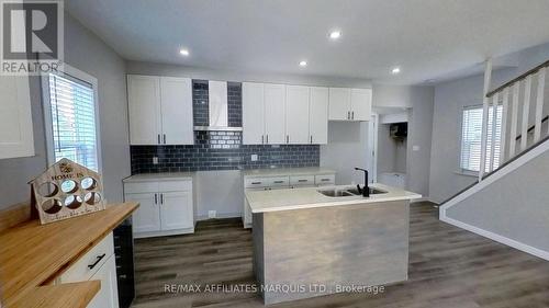 10 Millville Avenue, Cornwall, ON - Indoor Photo Showing Kitchen With Double Sink