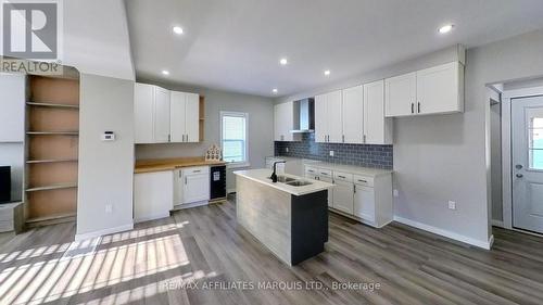 10 Millville Avenue, Cornwall, ON - Indoor Photo Showing Kitchen With Double Sink