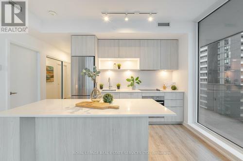 2304 - 20 Tubman Avenue, Toronto, ON - Indoor Photo Showing Kitchen With Upgraded Kitchen