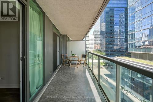 709 - 30 Grand Trunk Crescent, Toronto, ON - Outdoor With Balcony With Exterior