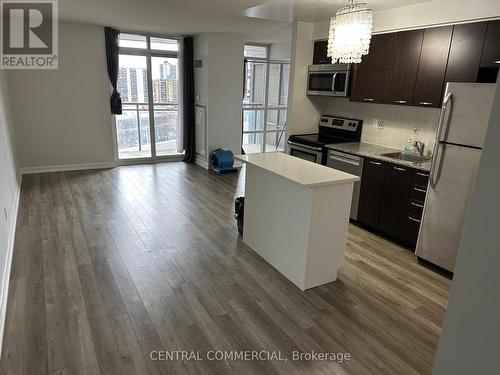 1011 - 38 Joe Shuster Way, Toronto, ON - Indoor Photo Showing Kitchen With Double Sink