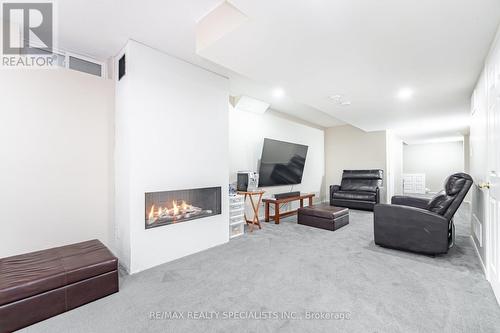 15 Cookview Drive, Brampton, ON - Indoor Photo Showing Other Room With Fireplace