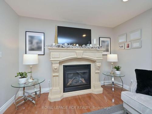 20 Joseph St, Adjala-Tosorontio, ON - Indoor Photo Showing Living Room With Fireplace