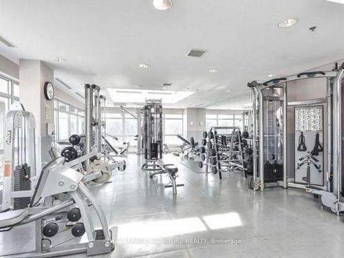 2003-33 Elm Dr W, Mississauga, ON - Indoor Photo Showing Gym Room