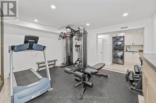 11 - 120 Ripley Court, Oakville, ON - Indoor Photo Showing Gym Room