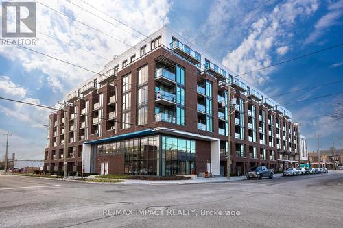 431 - 201 Brock Street, Whitby (Downtown Whitby), ON - Outdoor With Balcony With Facade